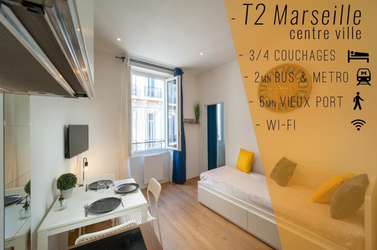 Appartement Au Coeur De Marseille Vieux Port מראה חיצוני תמונה